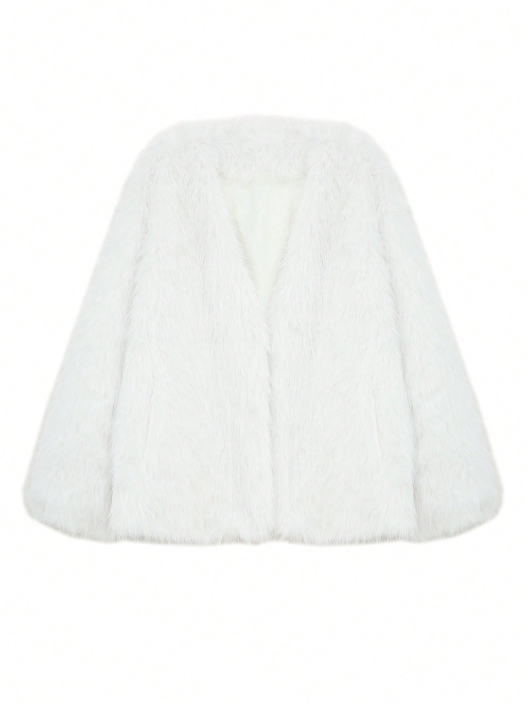 Ropa de Mujer, Ropa de Exterior para Mujer, Abrigos de Pieles Similares para Mujer, 42008690, Beis