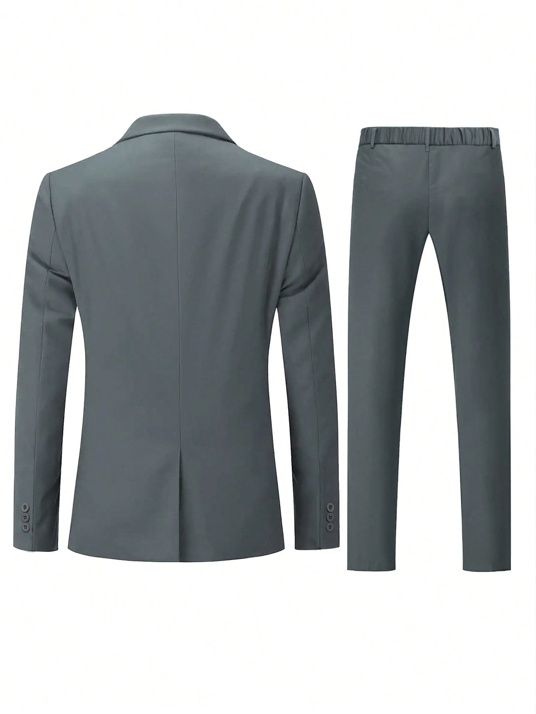 Hombres, Ropa de hombre, Trajes & Piezas separadas para Hombres, Traje de hombre, 39111167, Gris Oscuro