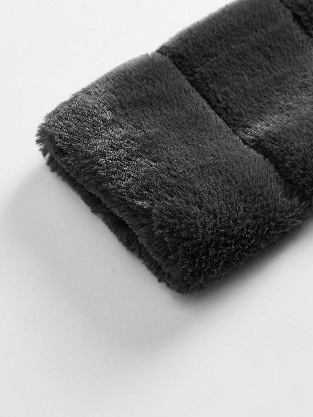 Ropa de Mujer, Ropa de Exterior para Mujer, Abrigos de Pieles Similares para Mujer, 44586002, Gris Oscuro