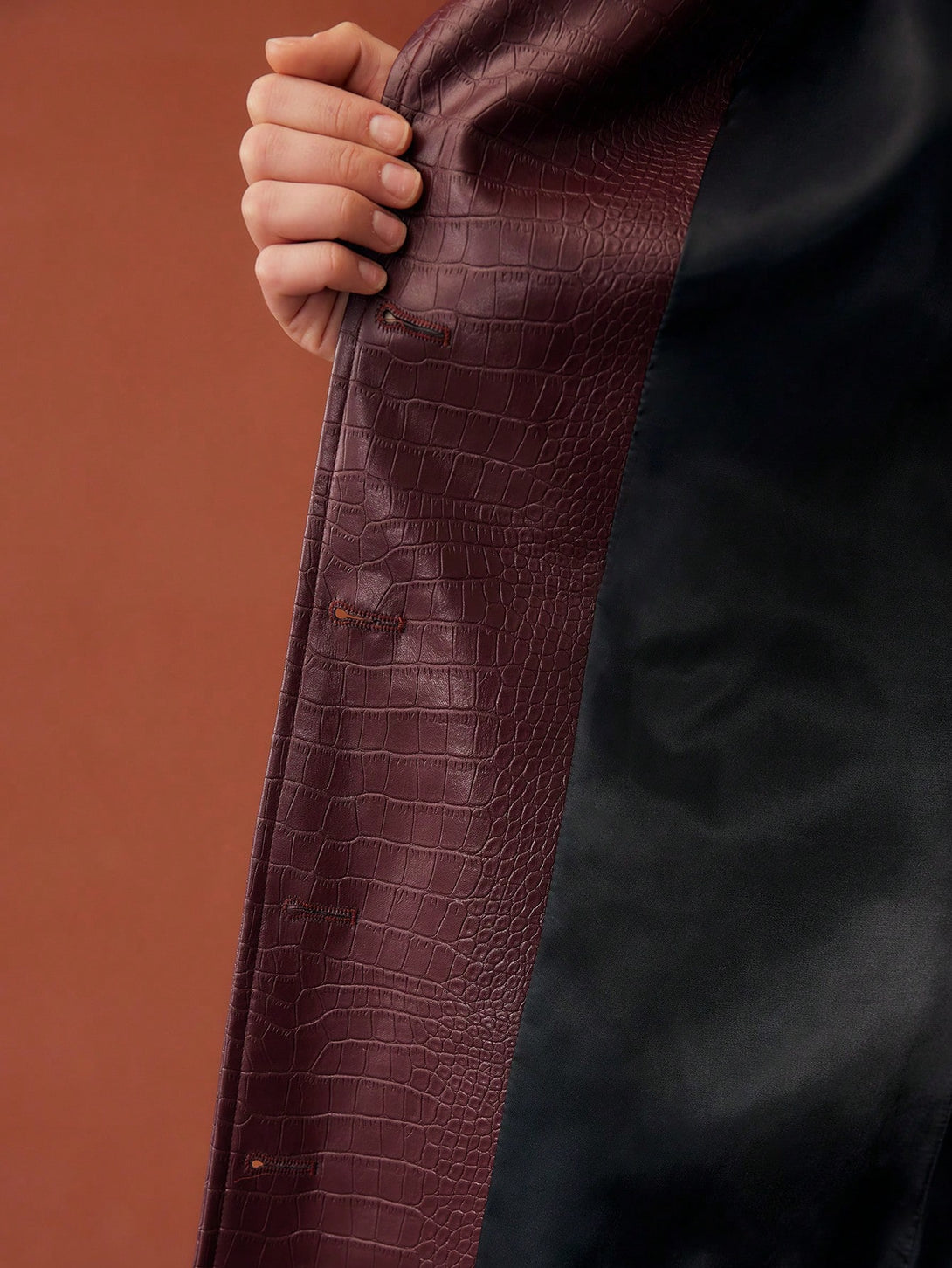 Ropa de Mujer, Ropa de Exterior para Mujer, Gabardinas para Mujer, OUTFITS LOOKBOOK, 44497868, Burdeos