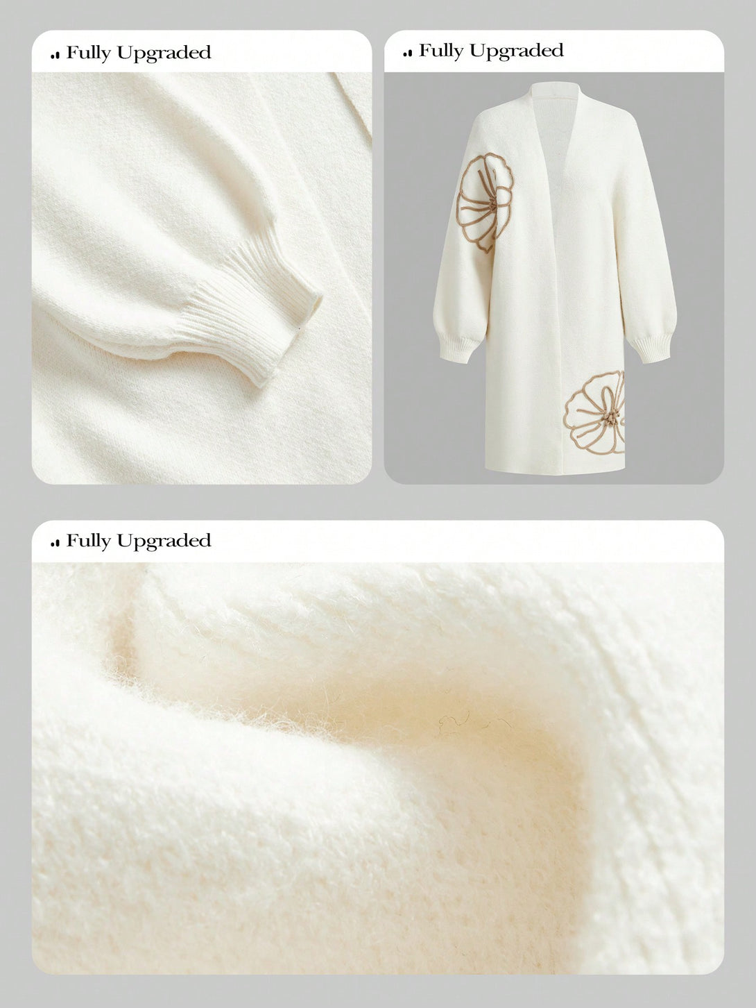 Ropa de Mujer, Tejido de Punto de Mujer, Cárdigans de Mujer, , 40885003, Albaricoque