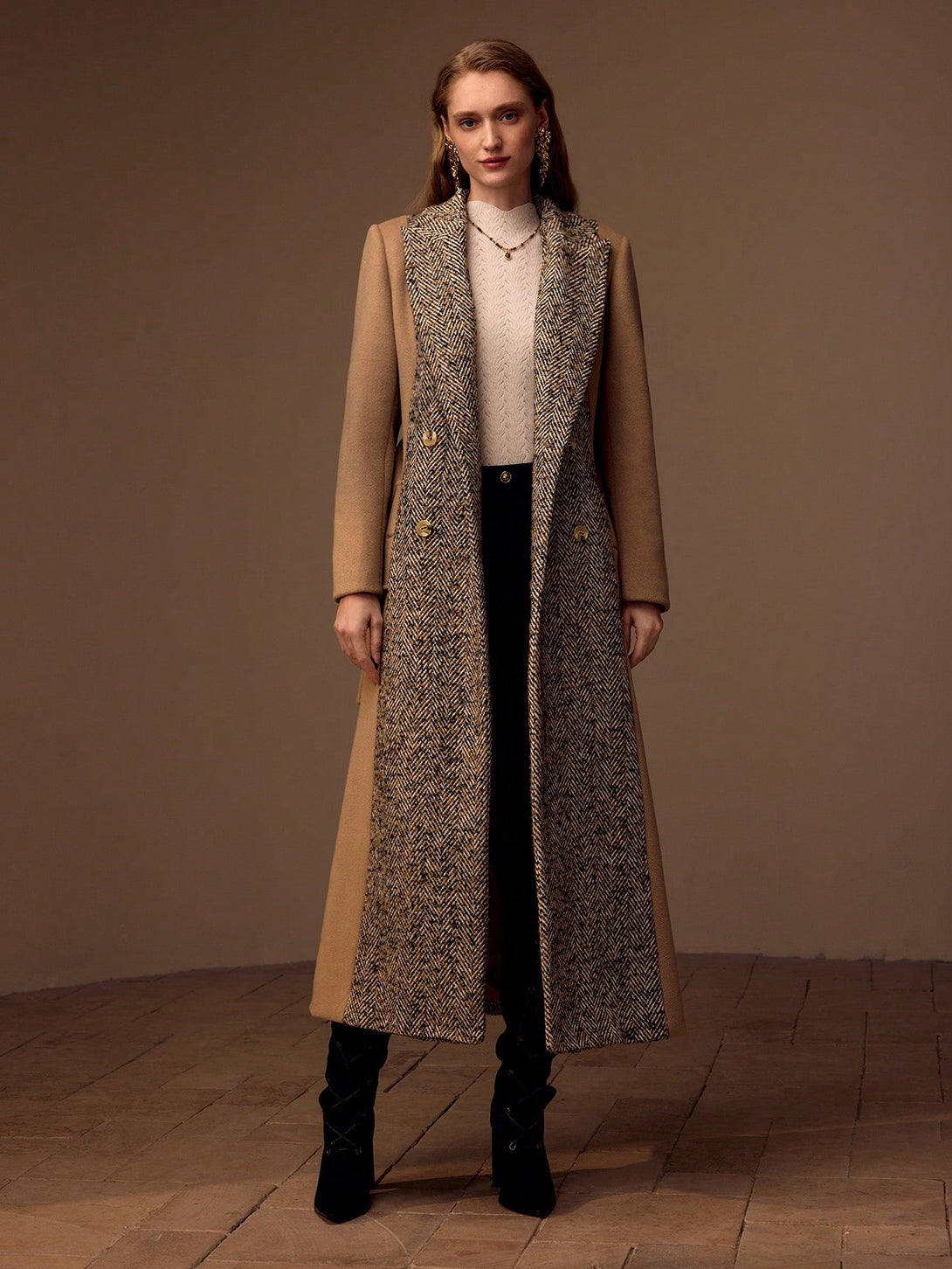 Ropa de Mujer, Ropa de Exterior para Mujer, Abrigos de Mujer, OUTFITS LOOKBOOK, 44672660, Caqui