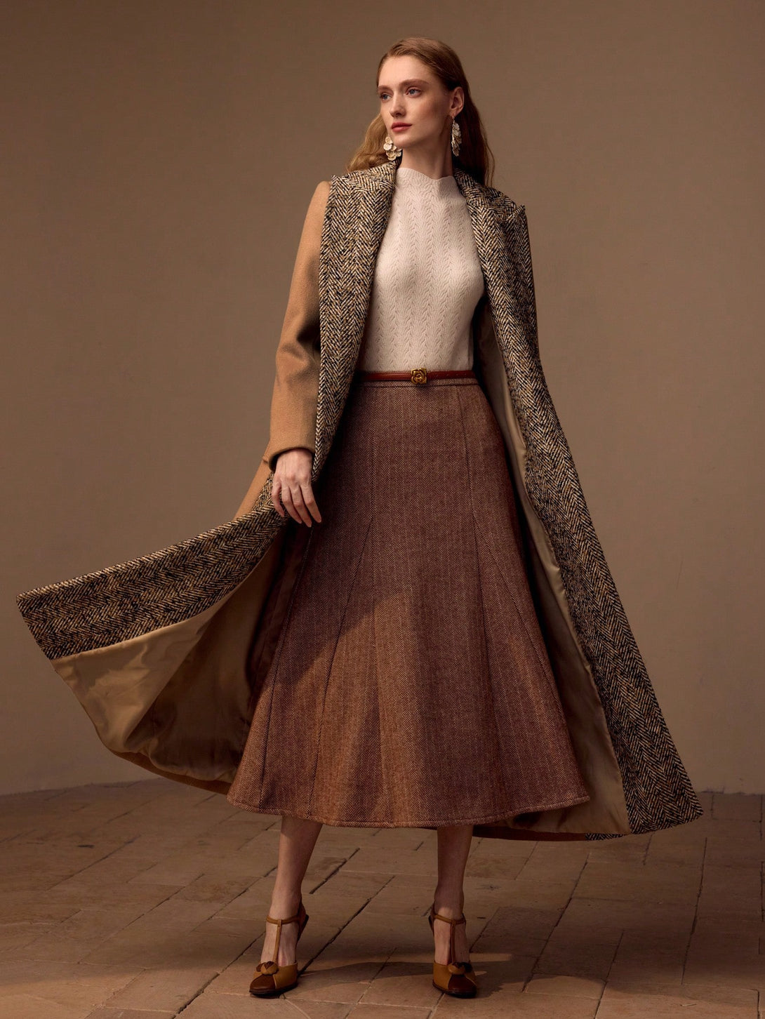 Ropa de Mujer, Ropa de Exterior para Mujer, Abrigos de Mujer, OUTFITS LOOKBOOK, 44672660, Caqui