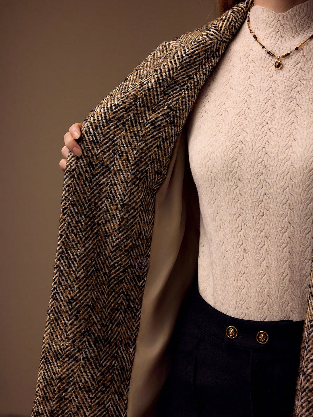 Ropa de Mujer, Ropa de Exterior para Mujer, Abrigos de Mujer, OUTFITS LOOKBOOK, 44672660, Caqui