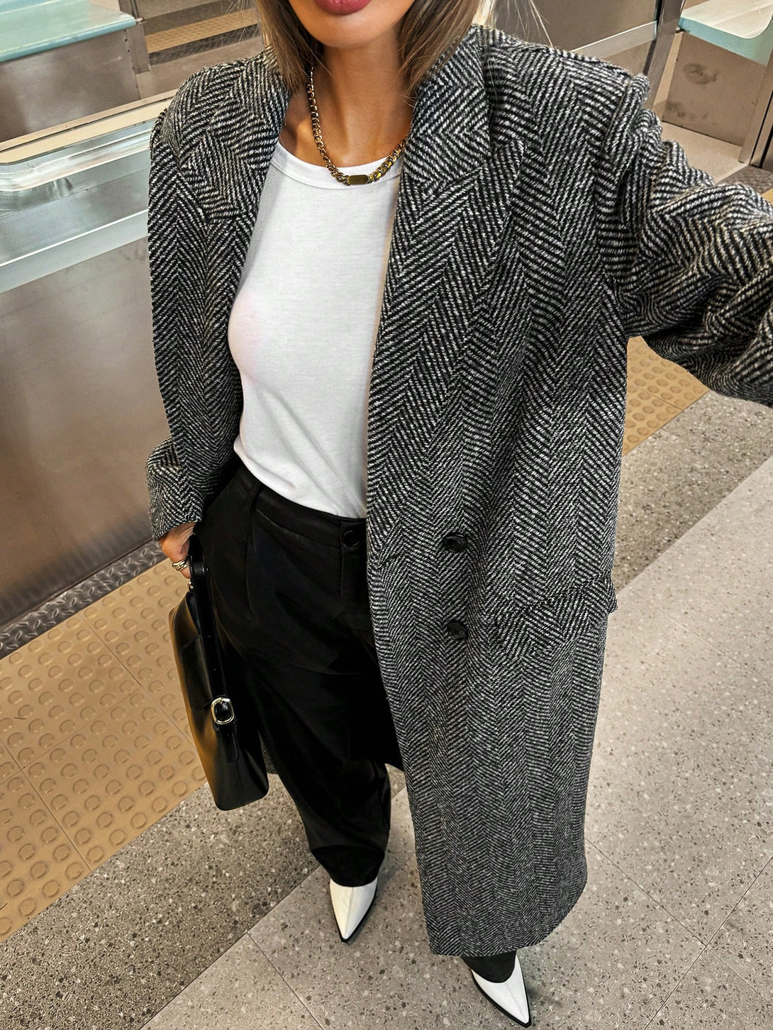 Ropa de Mujer, Ropa de Exterior para Mujer, Abrigos de Mujer, 45233540, Gris