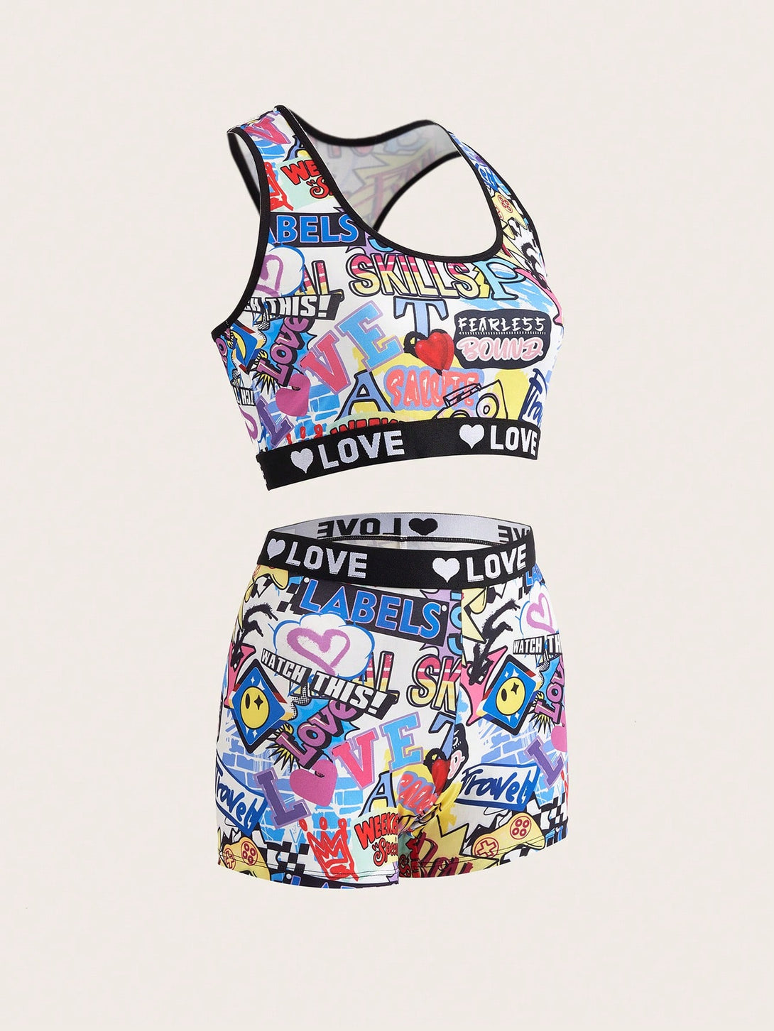 Ropa Interior y Ropa de Dormir, Sujetador de Mujer, Conjuntos de sujetador y braguita para mujer, 45657557, Multicolor