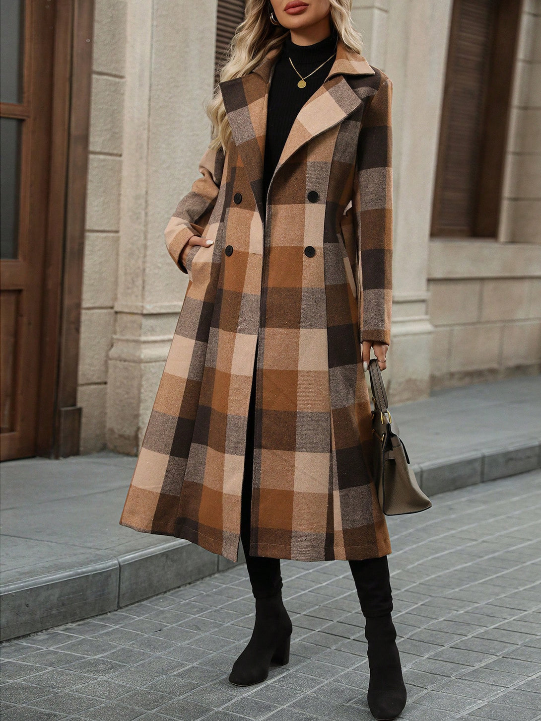 Ropa de Mujer, Ropa de Exterior para Mujer, Abrigos de Mujer, 45469518, Marrón