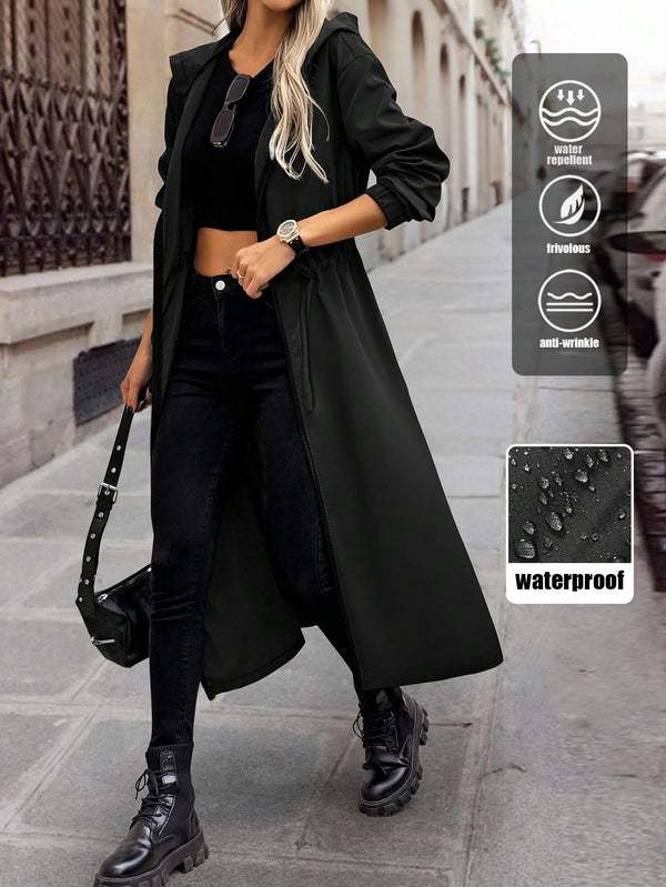 Ropa de Mujer, Ropa de Exterior para Mujer, Gabardinas para Mujer, 45513076, Negro