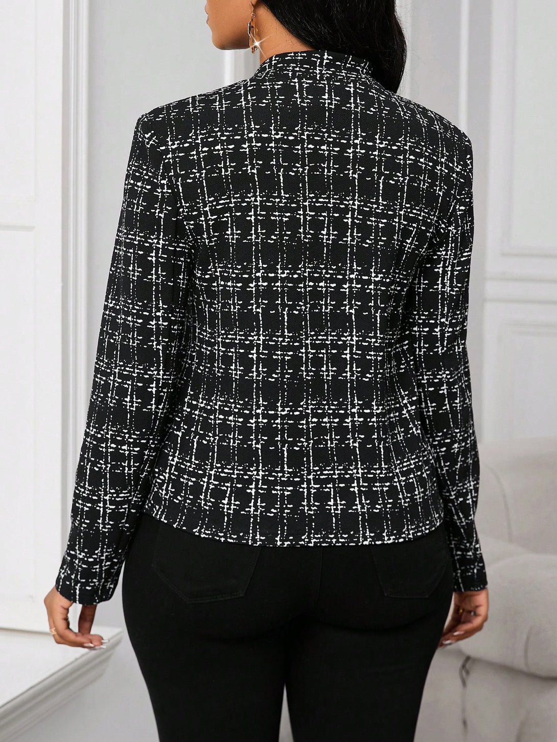 Ropa de Mujer, Trajes de Mujer, Blazers de Mujer, OUTFITS LOOKBOOK, 45608752, Blanco y Negro