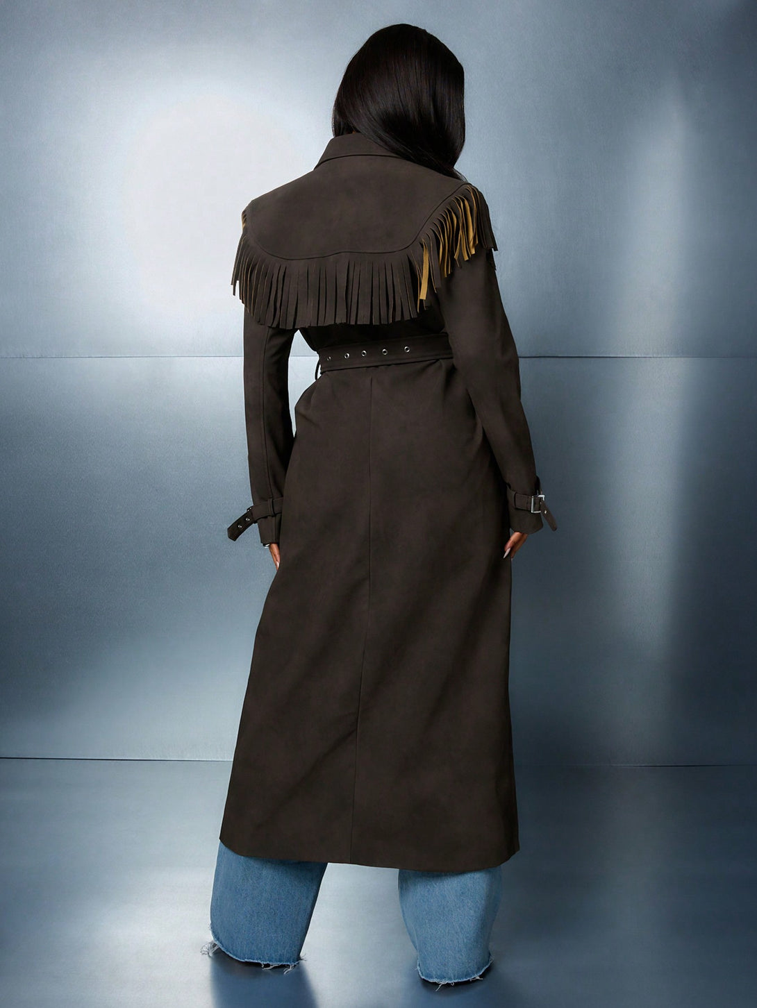 Ropa de Mujer, Ropa de Exterior para Mujer, Gabardinas para Mujer, 45629891, Negro