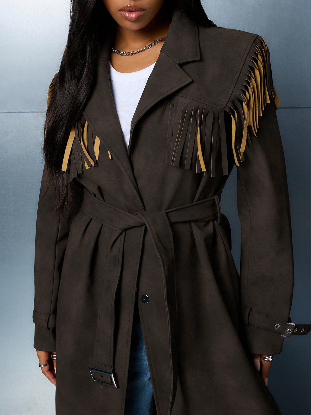 Ropa de Mujer, Ropa de Exterior para Mujer, Gabardinas para Mujer, 45629891, Negro