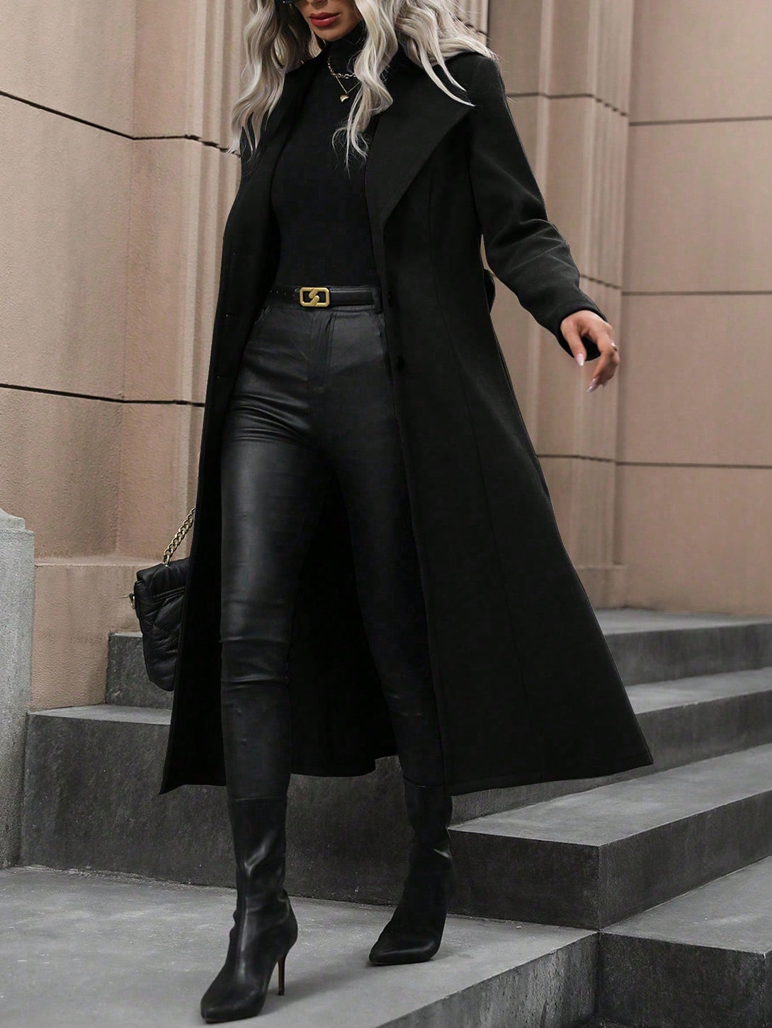Ropa de Mujer, Ropa de Exterior para Mujer, Abrigos de Mujer, 45708497, Negro