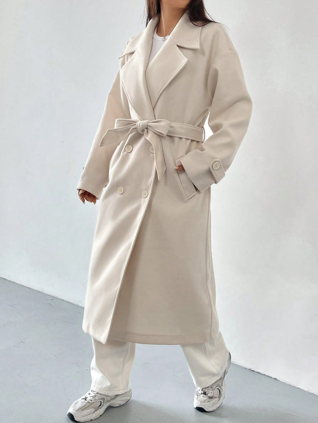 Ropa de Mujer, Ropa de Exterior para Mujer, Abrigos de Mujer, 22691534, Beis