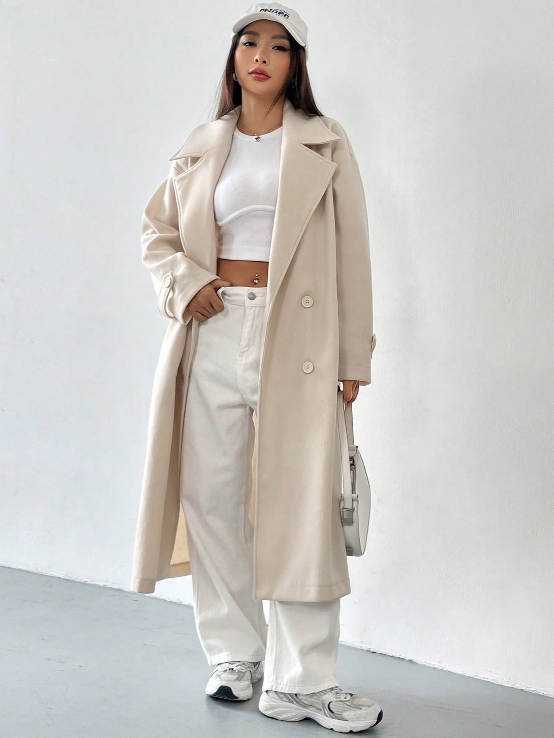 Ropa de Mujer, Ropa de Exterior para Mujer, Abrigos de Mujer, 22691534, Beis
