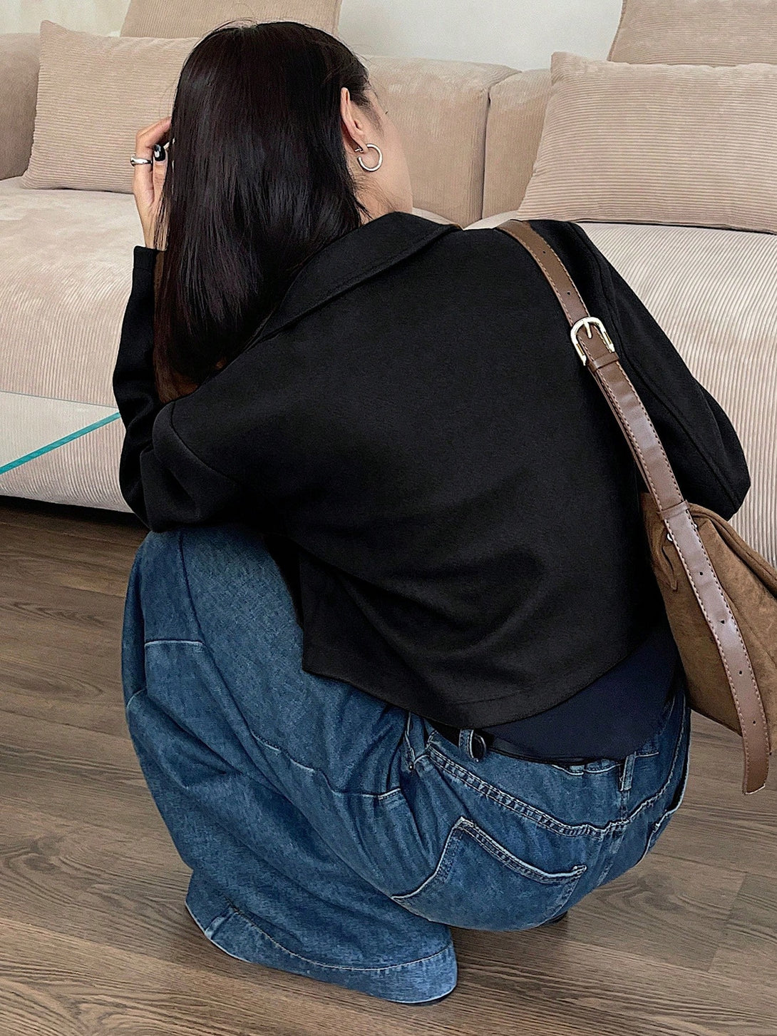 Ropa de Mujer, Ropa de Exterior para Mujer, Cazadoras para Mujer, 46228308, Negro