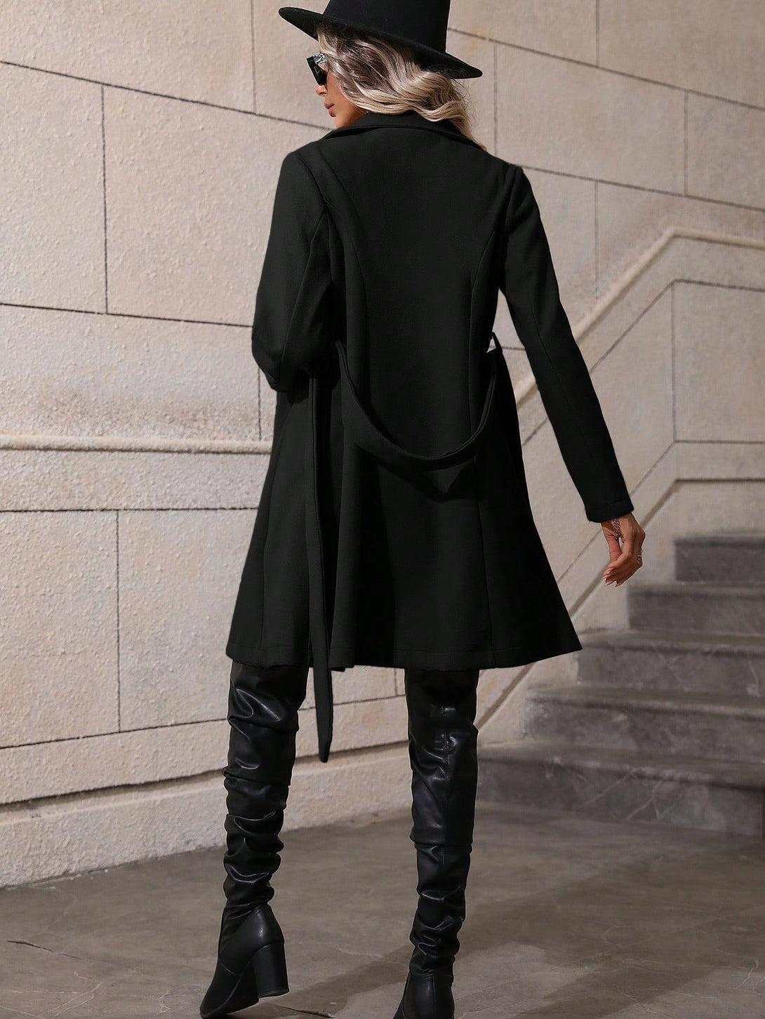 Ropa de Mujer, Ropa de Exterior para Mujer, Abrigos de Mujer, 46503041, Negro