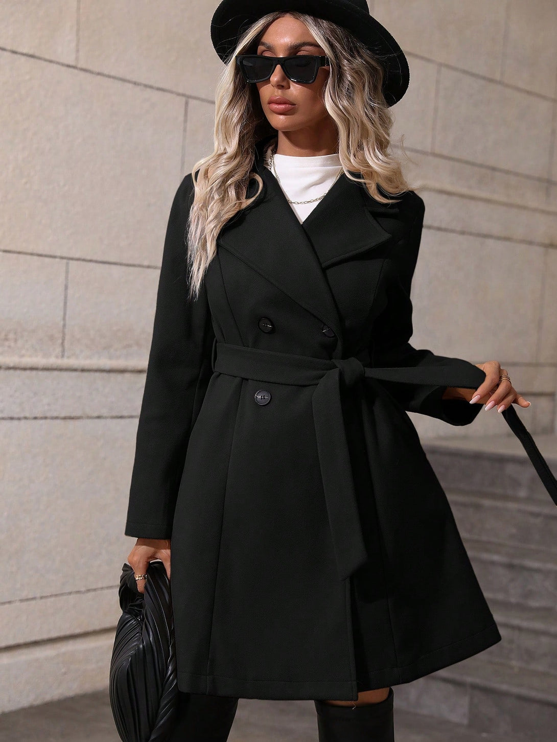 Ropa de Mujer, Ropa de Exterior para Mujer, Abrigos de Mujer, 46503041, Negro