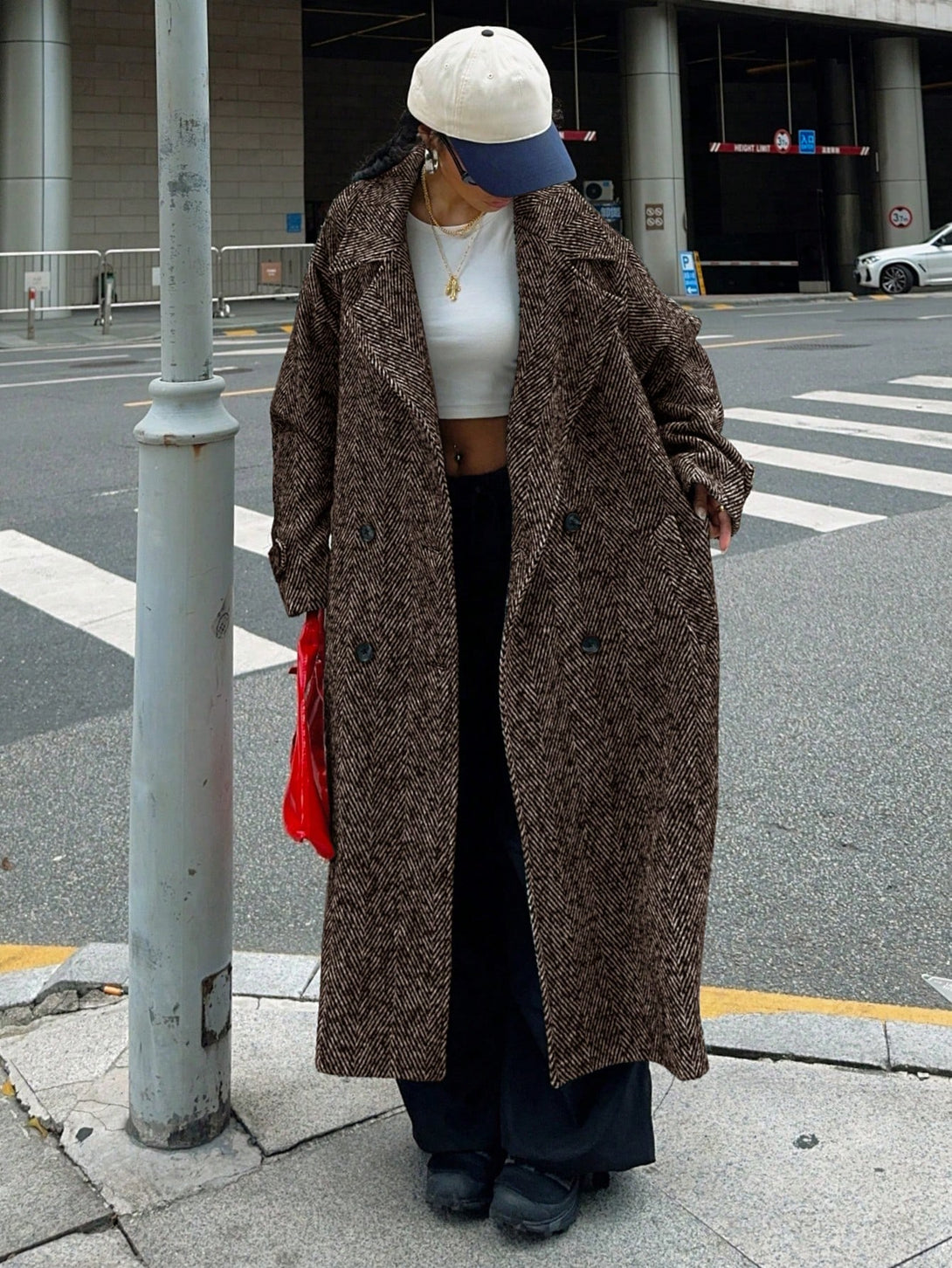 Ropa de Mujer, Ropa de Exterior para Mujer, Abrigos de Mujer, 46458116, Marrón Mocha