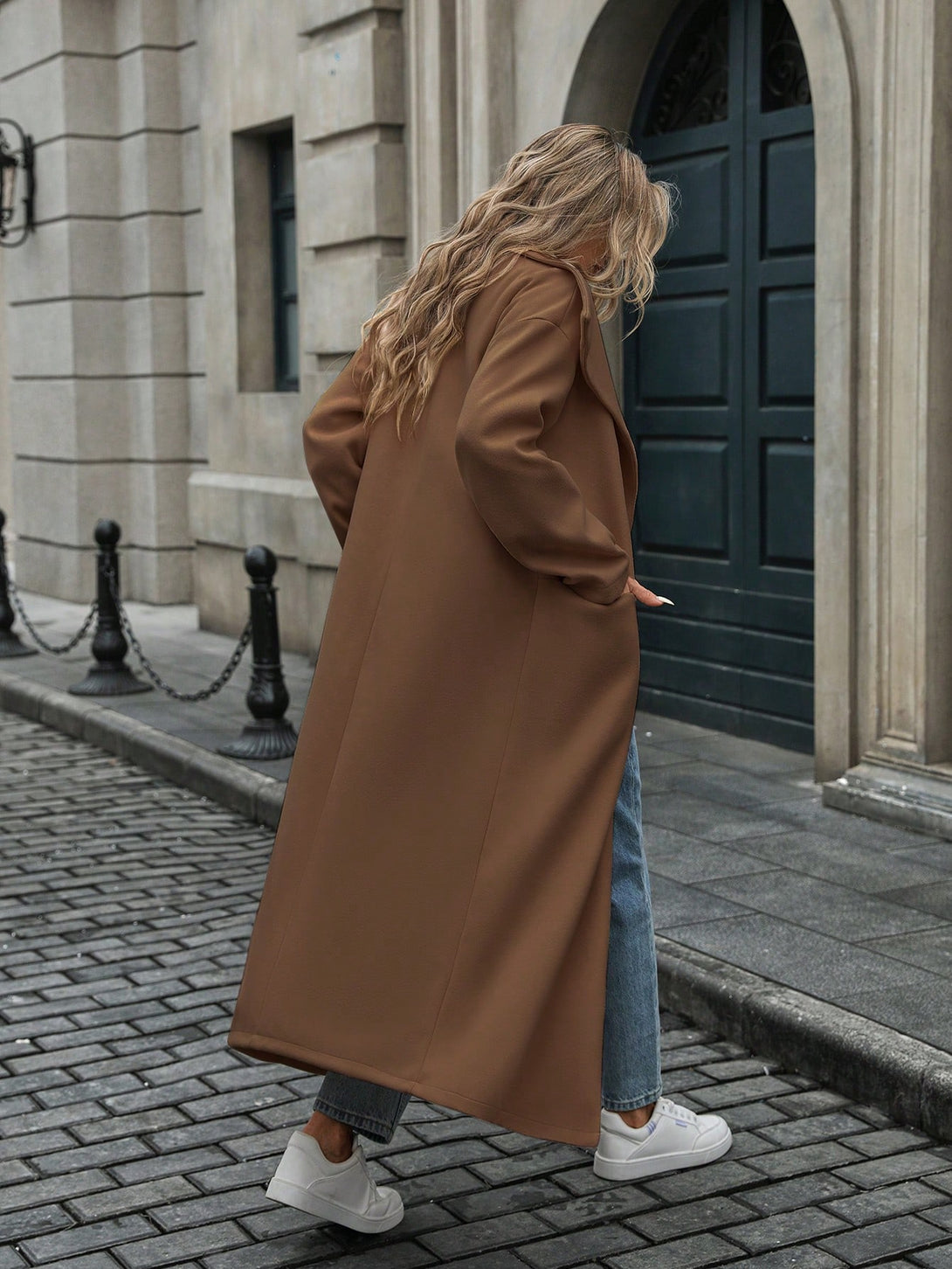 Ropa de Mujer, Ropa de Exterior para Mujer, Abrigos de Mujer, 46577647, Café integral