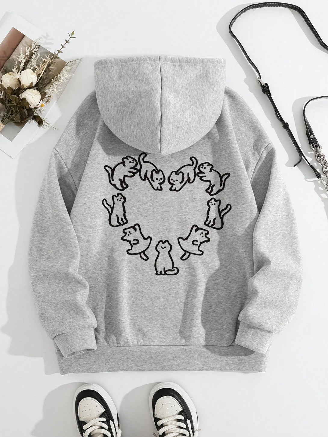 Ropa de Mujer, Sudaderas de Mujer, 46636366, Gris Claro