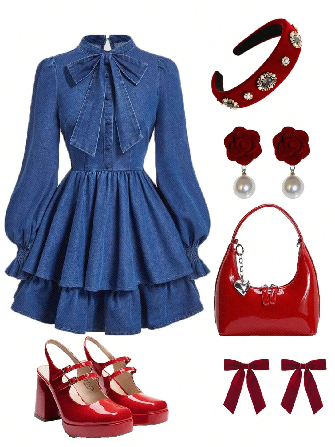 Ropa de Mujer, Mezclilla para mujer, Vestidos mezclilla de mujer, OUTFITS LOOKBOOK, 45075586, Azul lavado medio