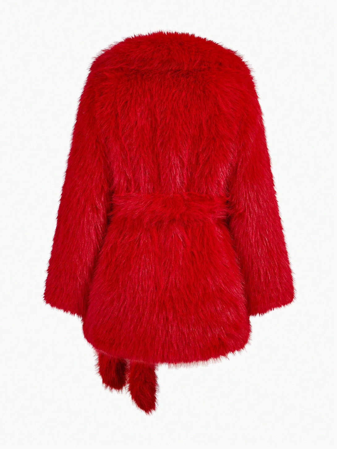 Ropa de Mujer, Ropa de Exterior para Mujer, Abrigos de Pieles Similares para Mujer, OUTFITS LOOKBOOK, 43191193, Rojo