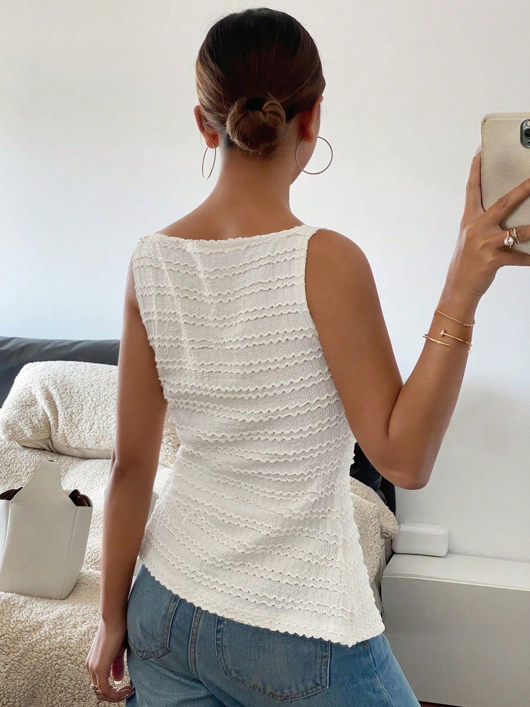 Ropa de Mujer, Tops & Blusas & Camisetas de Mujer, Blusas de Mujer, 46840663, Albaricoque
