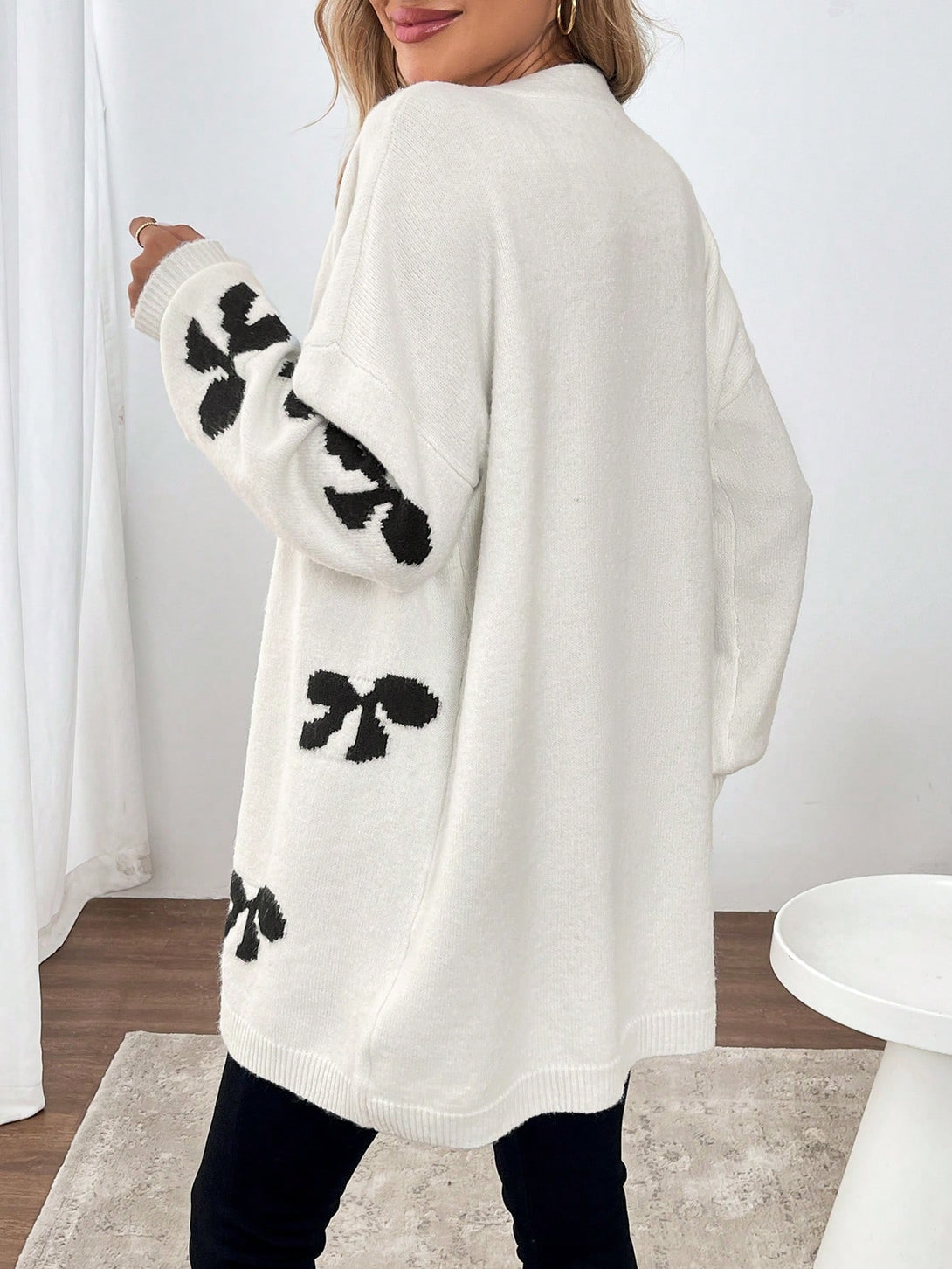 Ropa de Mujer, Tejido de Punto de Mujer, Cárdigans de Mujer, 47304489, Blanco