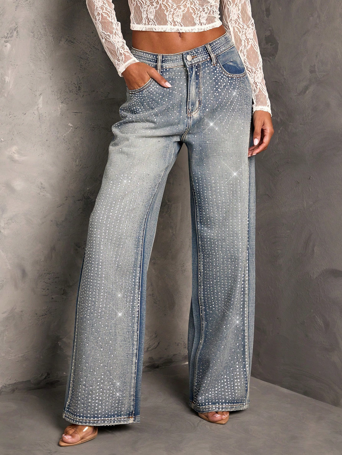 Ropa de Mujer, Mezclilla para mujer, Jeans para mujer, OUTFITS LOOKBOOK, 47571155, Azul lavado oscuro