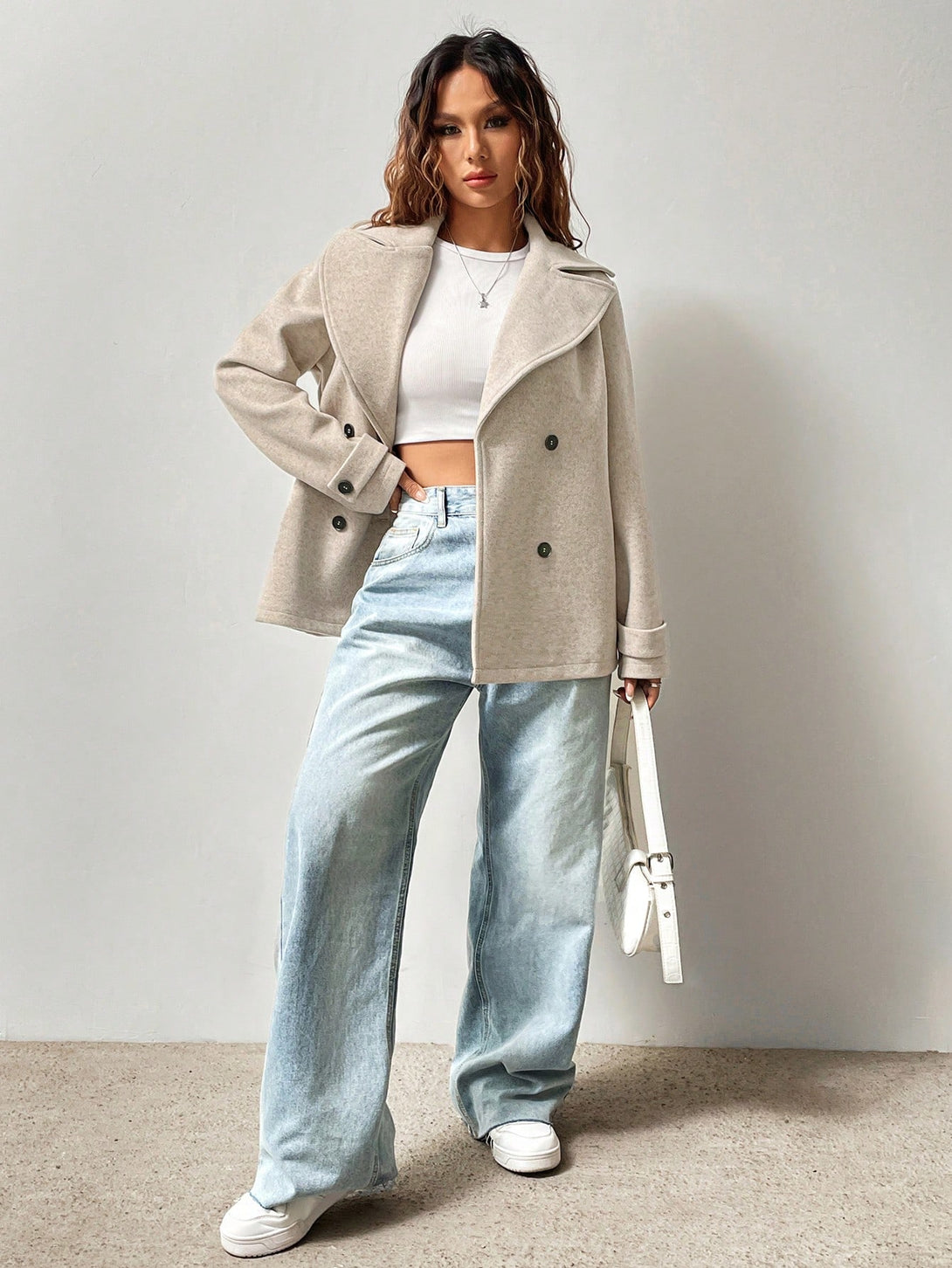 Ropa de Mujer, Ropa de Exterior para Mujer, Abrigos de Mujer, Colección de trajes de mujer, 27444250, Marrón Mocha