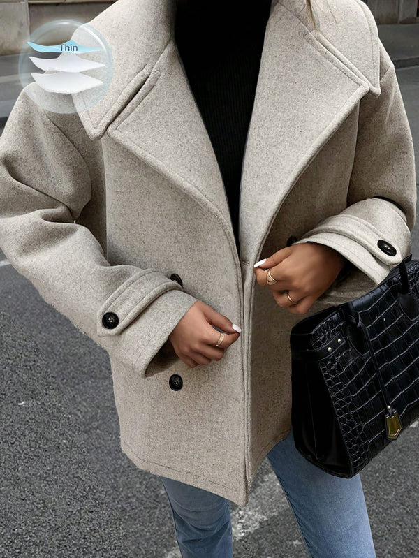 Ropa de Mujer, Ropa de Exterior para Mujer, Abrigos de Mujer, 38038239, Gris