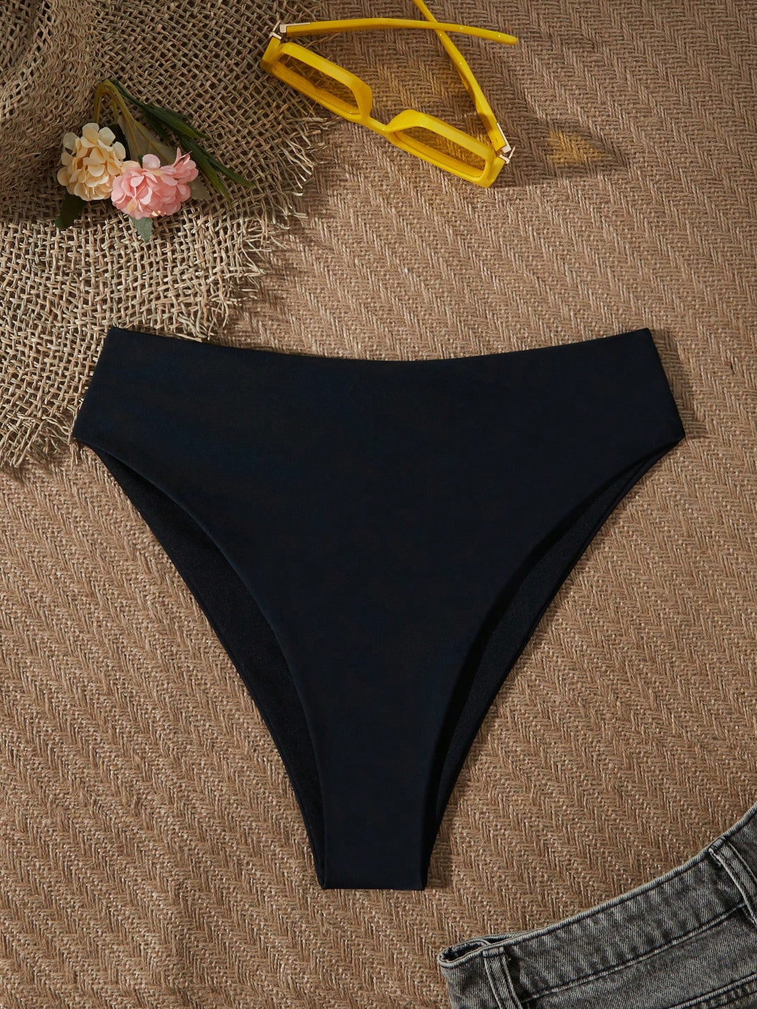 Ropa de Mujer, Ropa de Playa para Mujer, Women Bikini Bottoms, 3073220, Negro