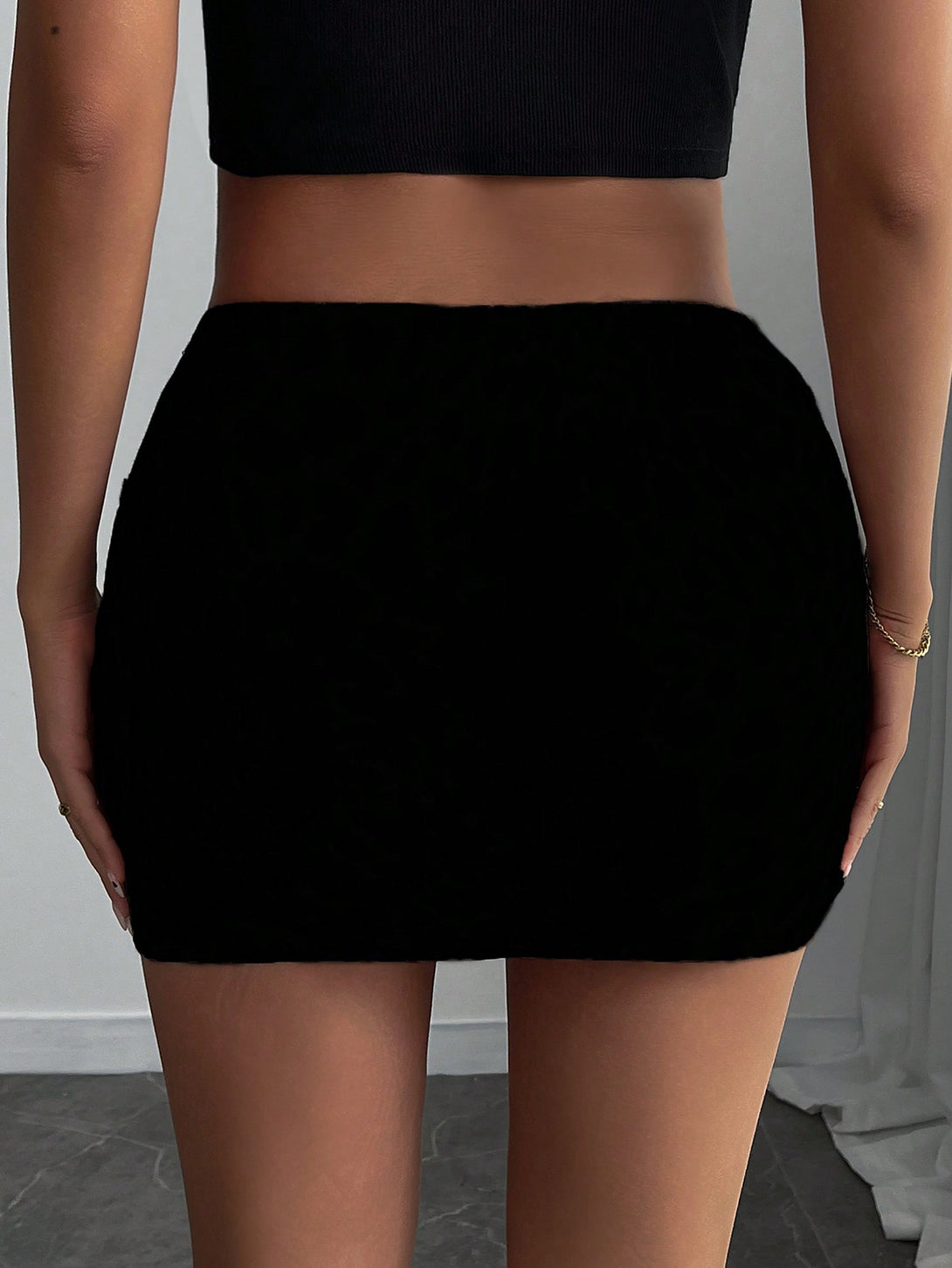 Ropa de Mujer, Bottoms de Mujer, Faldas de Mujer, 42693114, Negro