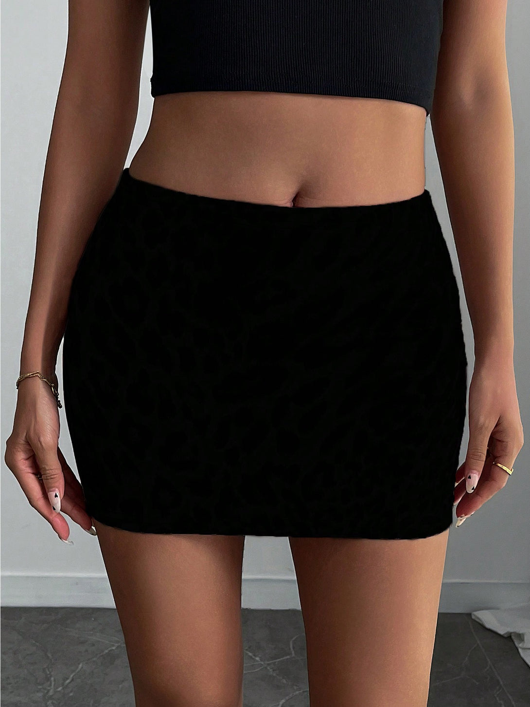 Ropa de Mujer, Bottoms de Mujer, Faldas de Mujer, 42693114, Negro