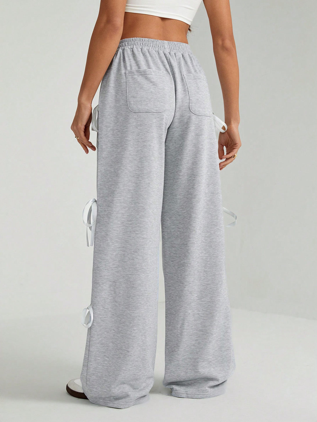 Ropa de Mujer, Bottoms de Mujer, Pantalones de Deporte para Mujer, 48368625, Gris