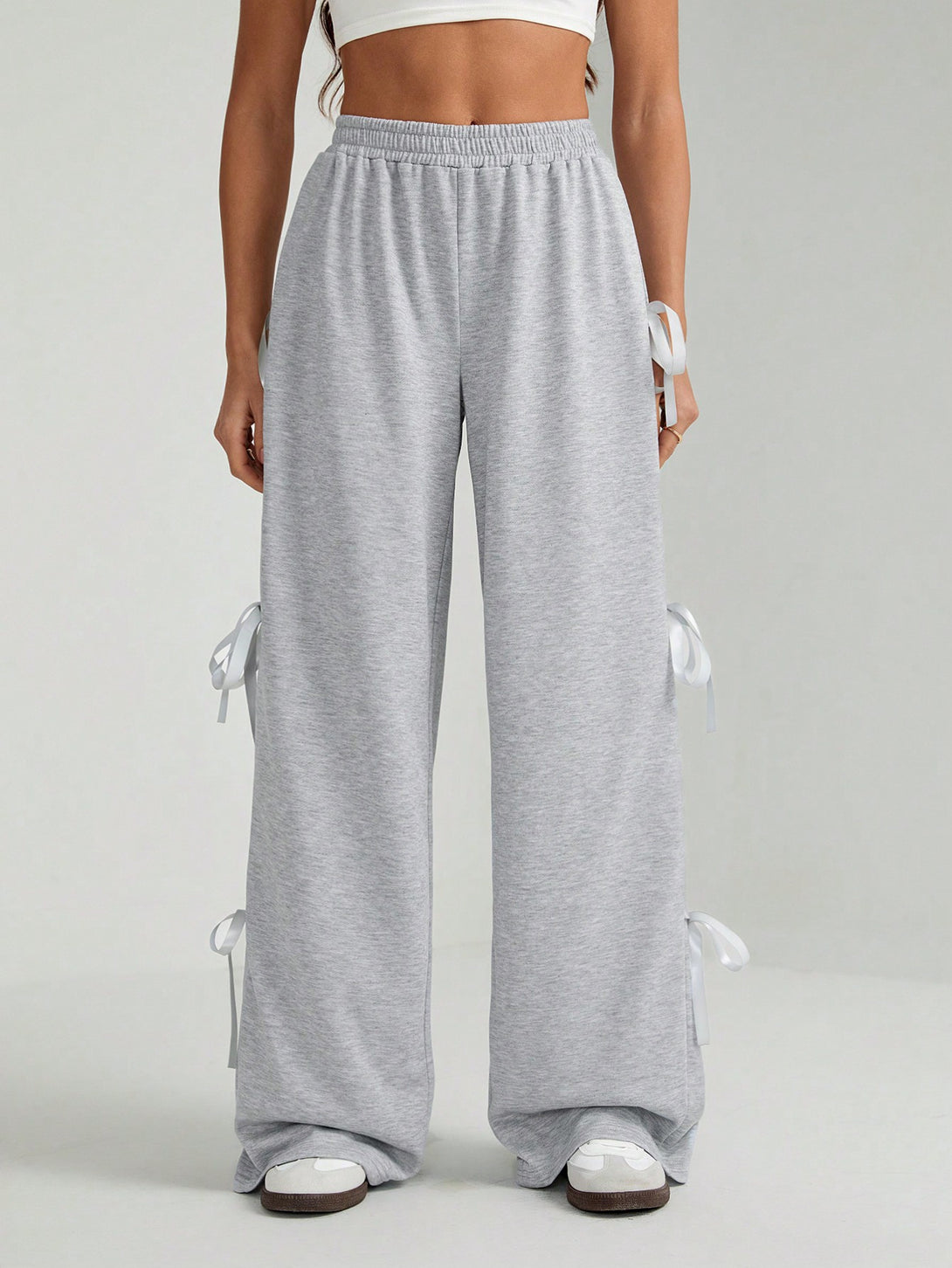 Ropa de Mujer, Bottoms de Mujer, Pantalones de Deporte para Mujer, 48368625, Gris