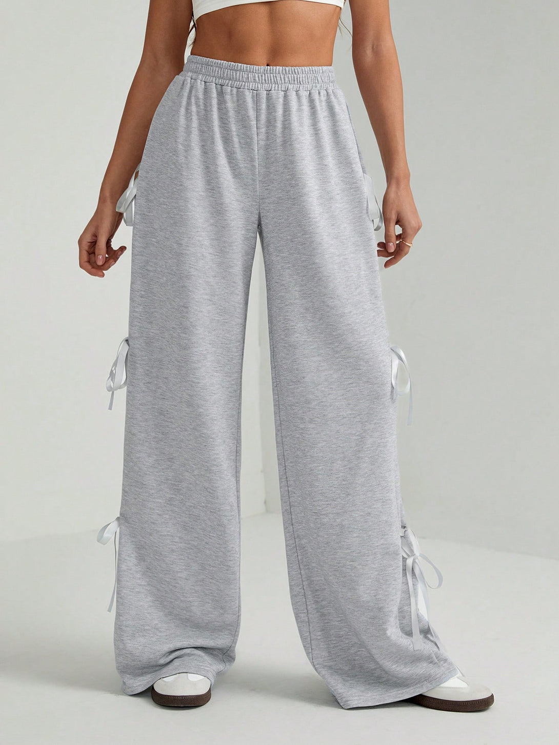 Ropa de Mujer, Bottoms de Mujer, Pantalones de Deporte para Mujer, 48368625, Gris