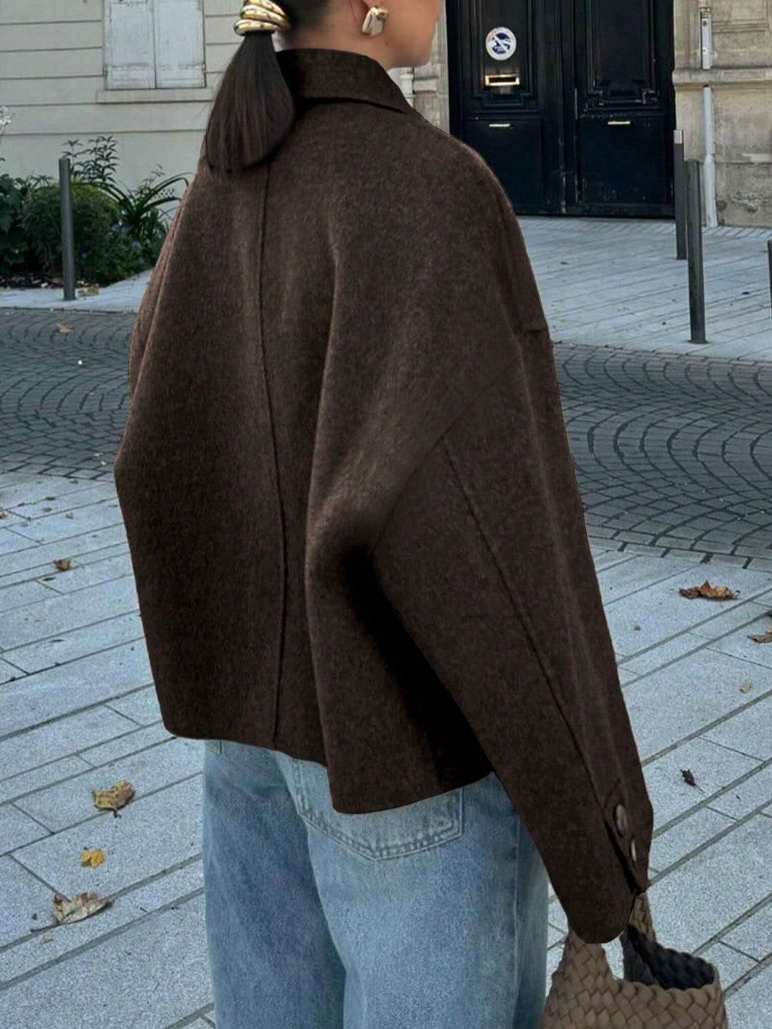 Ropa de Mujer, Ropa de Exterior para Mujer, Abrigos de Mujer, 46809497, Café integral
