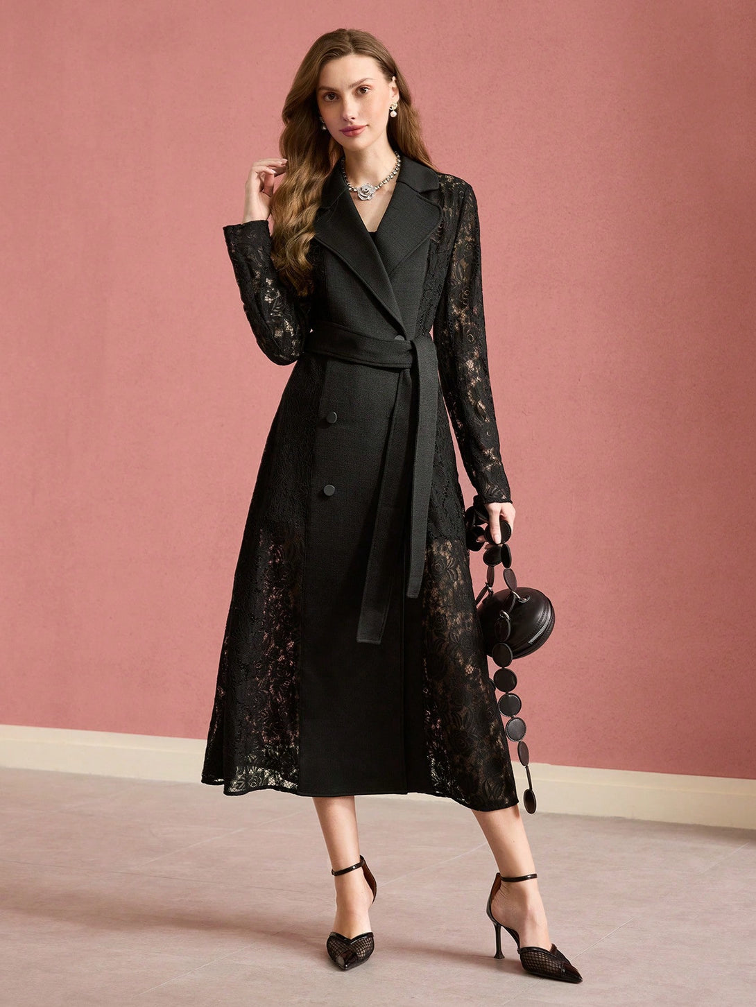 Ropa de Mujer, Ropa de Exterior para Mujer, Gabardinas para Mujer, 48971253, Negro