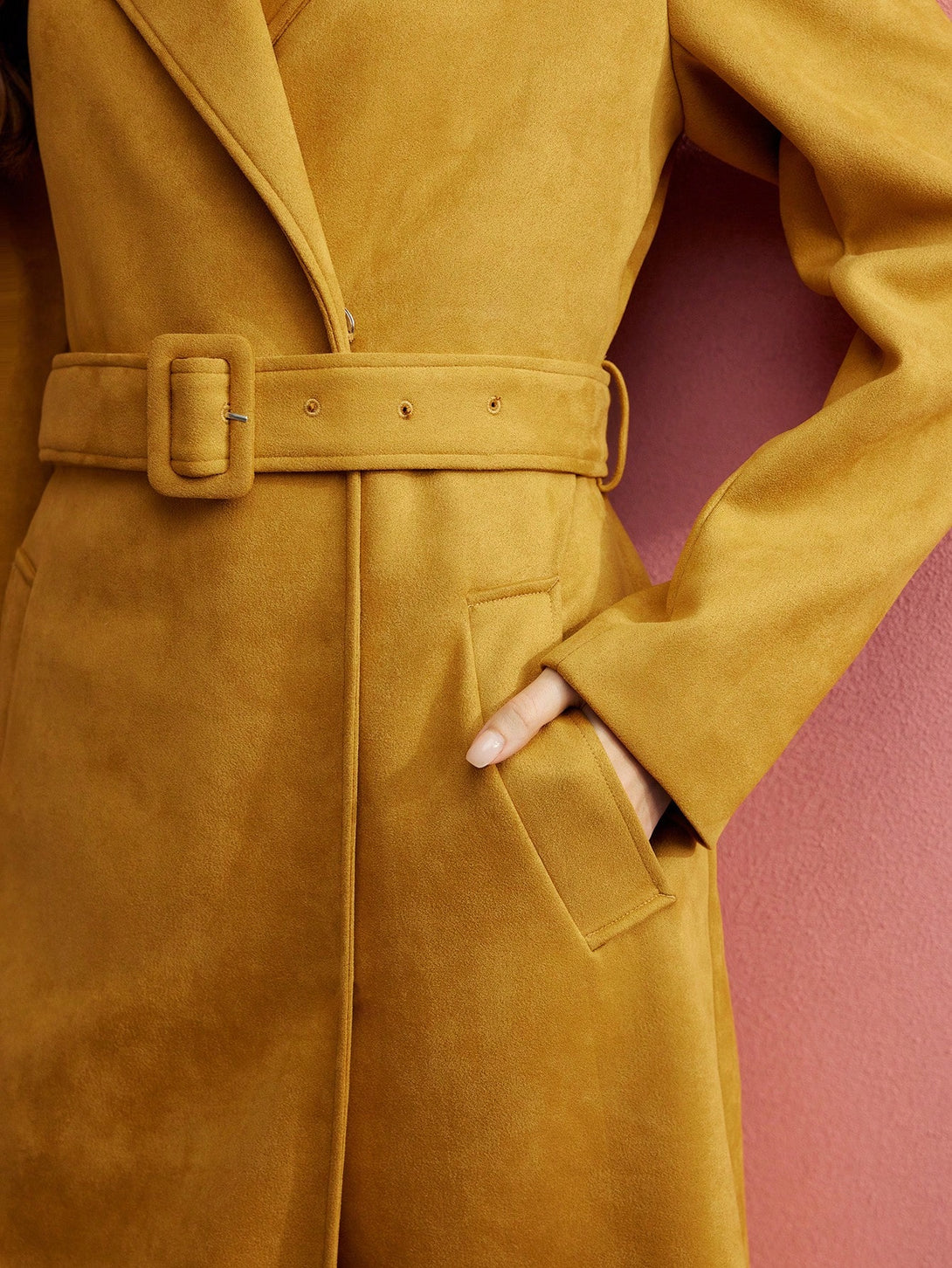 Ropa de Mujer, Ropa de Exterior para Mujer, Gabardinas para Mujer, OUTFITS LOOKBOOK, 49031686, Amarillo