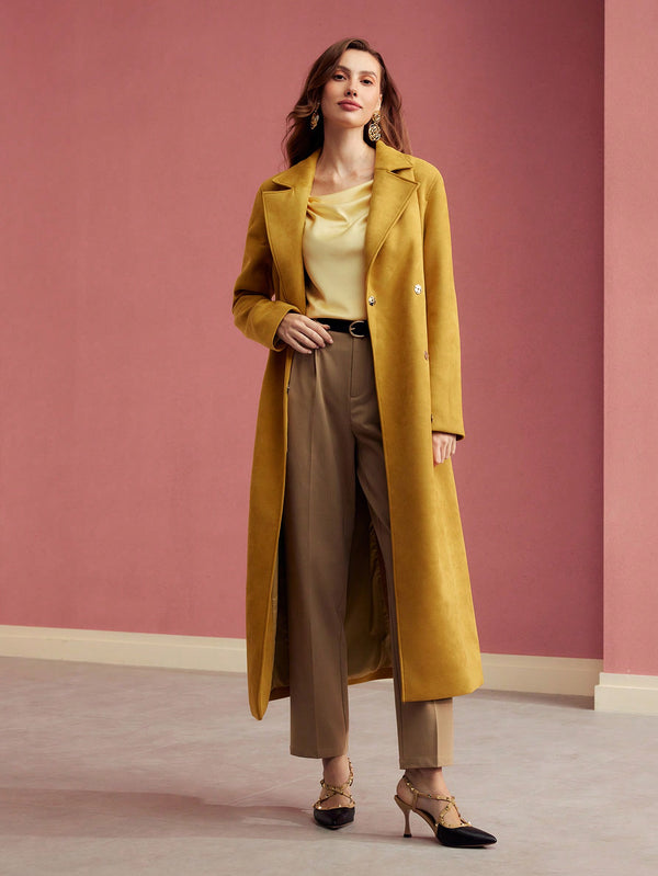 Ropa de Mujer, Ropa de Exterior para Mujer, Gabardinas para Mujer, OUTFITS LOOKBOOK, 49031686, Amarillo