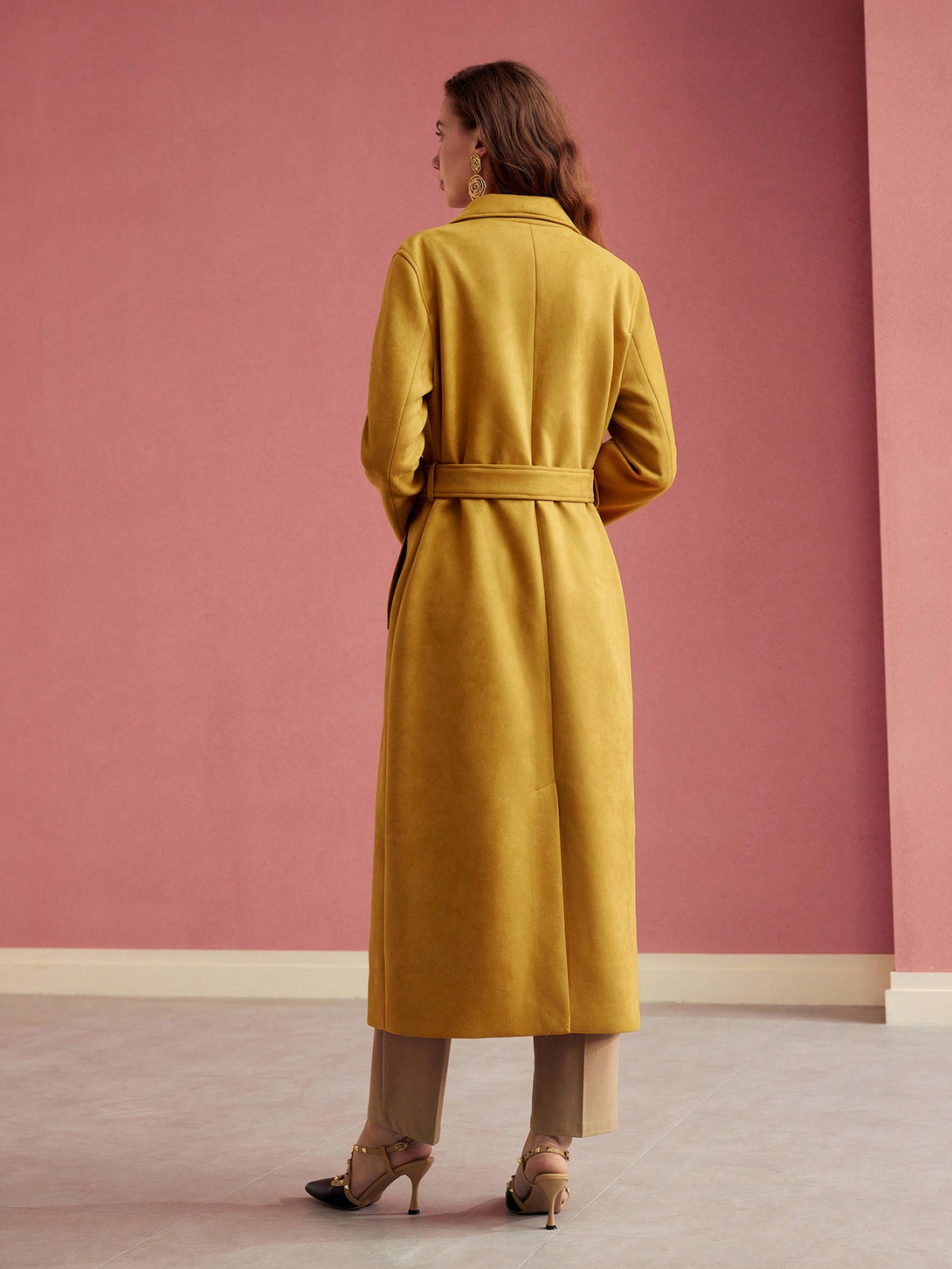 Ropa de Mujer, Ropa de Exterior para Mujer, Gabardinas para Mujer, OUTFITS LOOKBOOK, 49031686, Amarillo