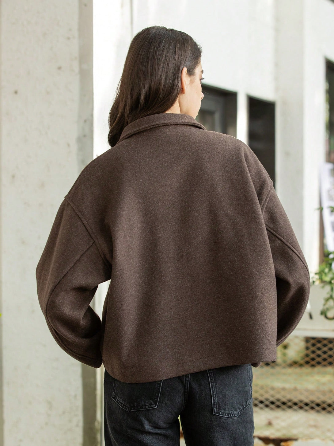 Ropa de Mujer, Ropa de Exterior para Mujer, Abrigos de Mujer, 45195181, Marrón