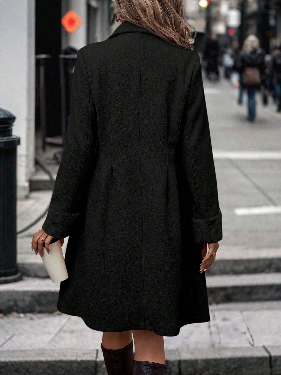 Ropa de Mujer, Ropa de Exterior para Mujer, Abrigos de Mujer, 24900768, Negro