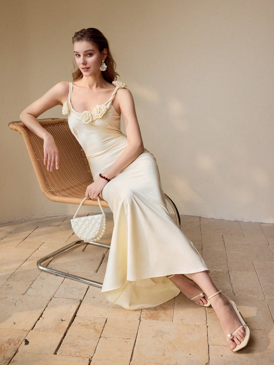 Ropa de Mujer, Bodas & Eventos, Ropa de Fiesta de Mujer, Vestidos de Cocktail de Mujer, OUTFITS LOOKBOOK, 49283719, Albaricoque