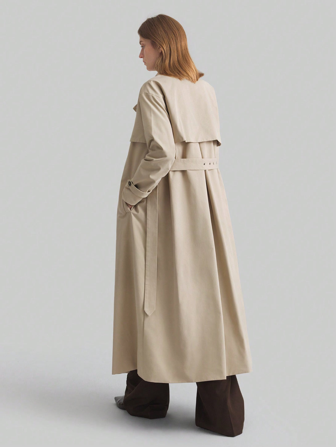 Ropa de Mujer, Ropa de Exterior para Mujer, Gabardinas para Mujer, 49411946, Caqui