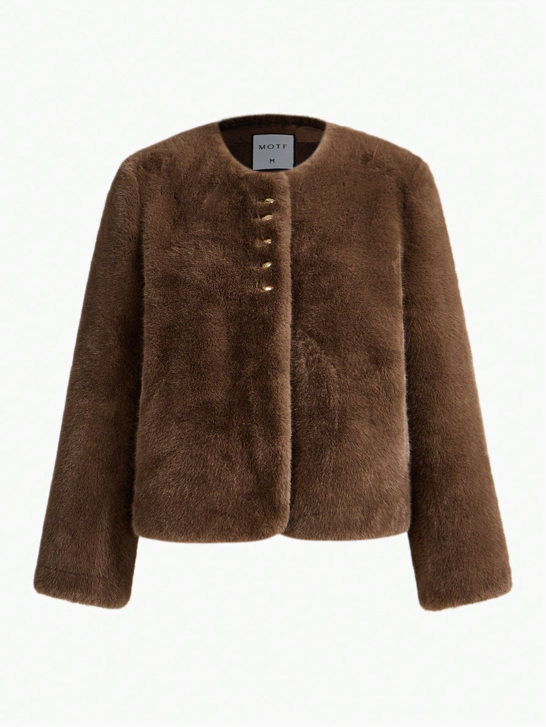 Ropa de Mujer, Ropa de Exterior para Mujer, Abrigos de Pieles Similares para Mujer, OUTFITS LOOKBOOK, 44929032, Café integral