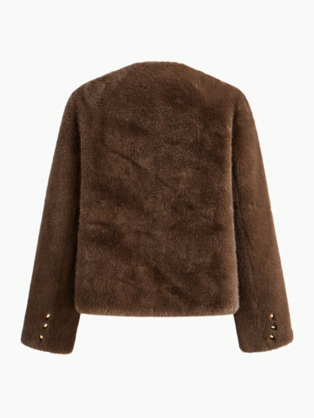 Ropa de Mujer, Ropa de Exterior para Mujer, Abrigos de Pieles Similares para Mujer, OUTFITS LOOKBOOK, 44929032, Café integral