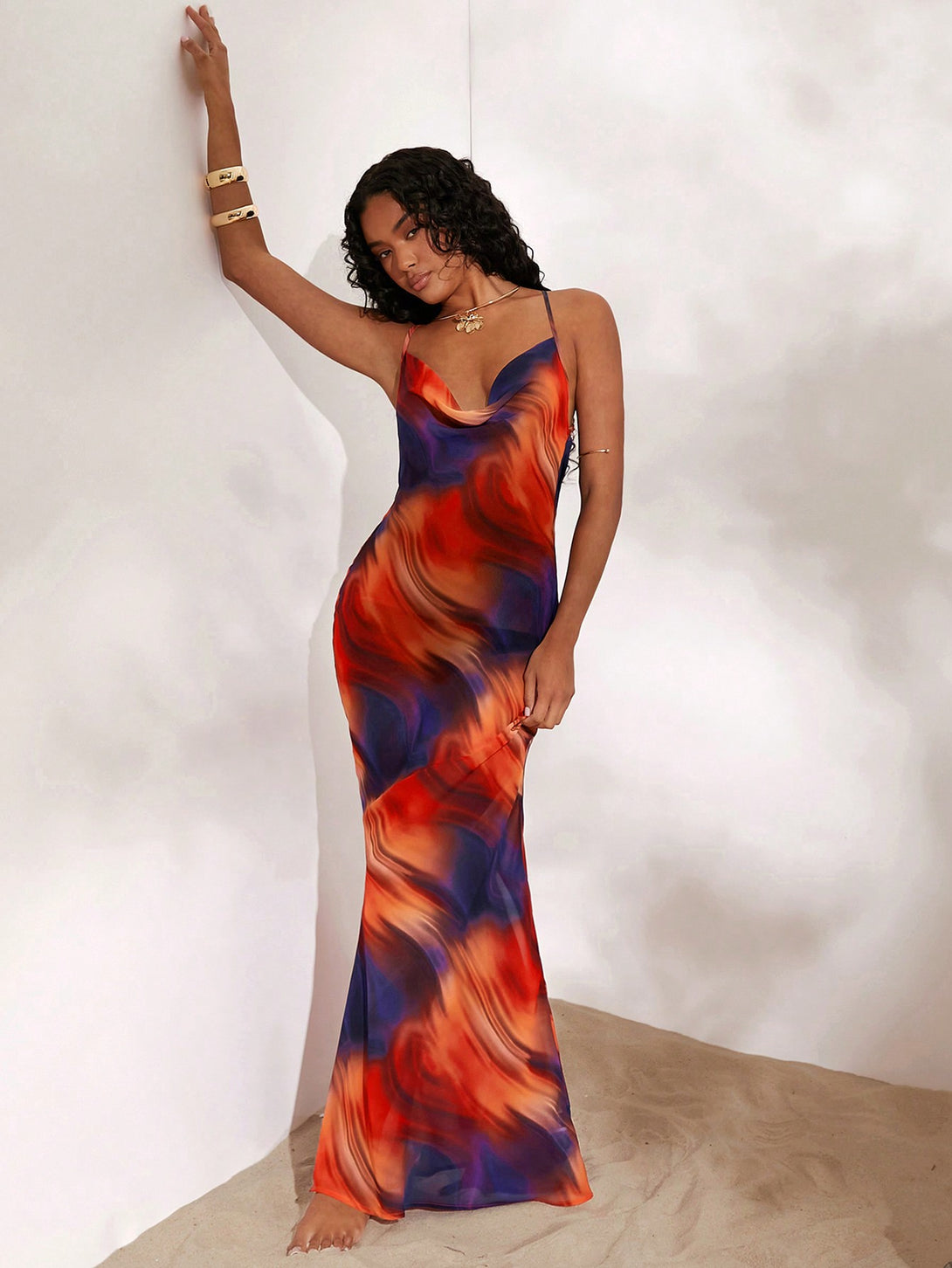 Ropa de Mujer, Vestidos de mujer, Vestidos largos de mujer, 37892357, Multicolor