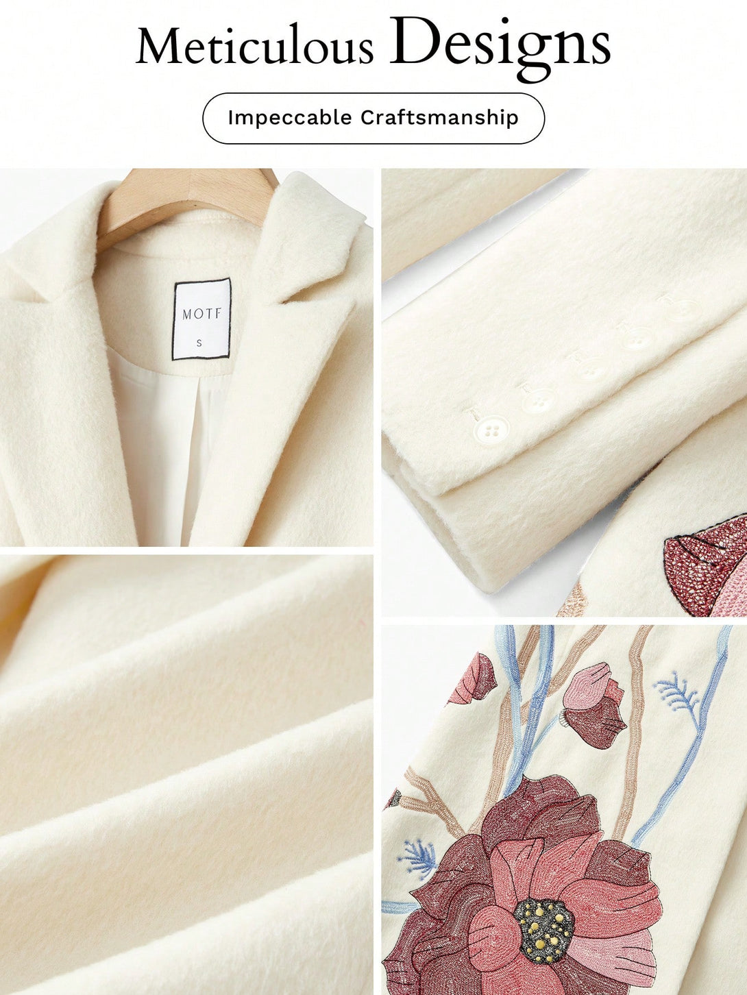 Ropa de Mujer, Ropa de Exterior para Mujer, Abrigos de Mujer, OUTFITS LOOKBOOK, 44489169, Blanco
